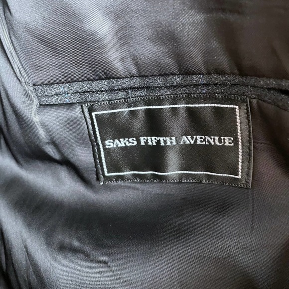 Burberry's Charcoal Gray Big Plaid 2-Button Suit Jacket & Pants Combo 40L - Picture 5 of 12